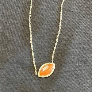 Kendra Scott Game Day Football Necklace